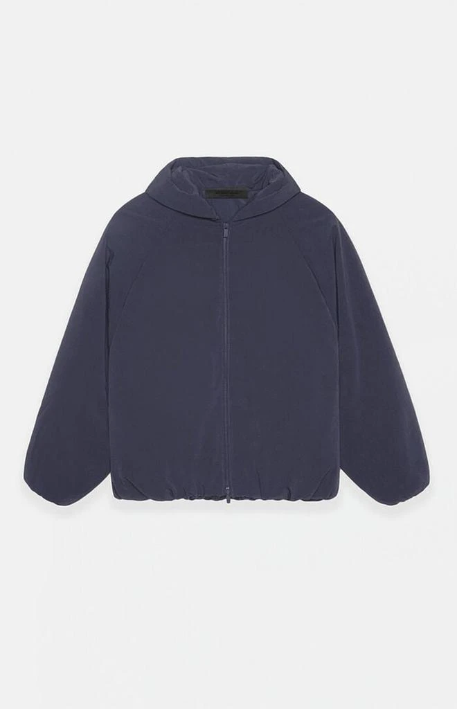 Essentials Marine Military Nylon Hooded Bomber Jacket 1