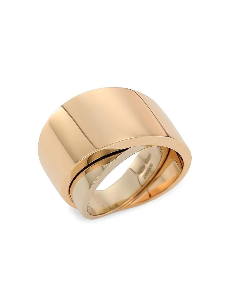 Vhernier Tourbillon Two-Tone 18K Gold Midi Ring