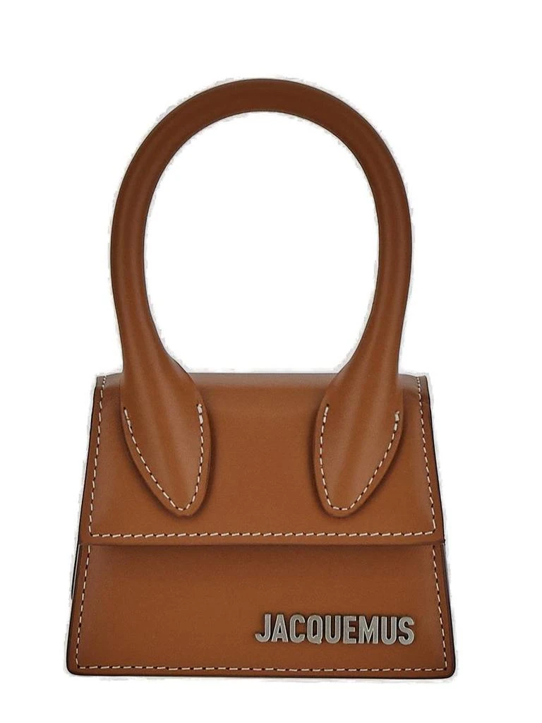 Jacquemus Jacquemus Le Chiquito Logo Lettering Mini Tote Bag 1