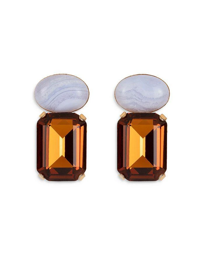 Jennifer Behr Elin Agate
Crystal Drop Earrings