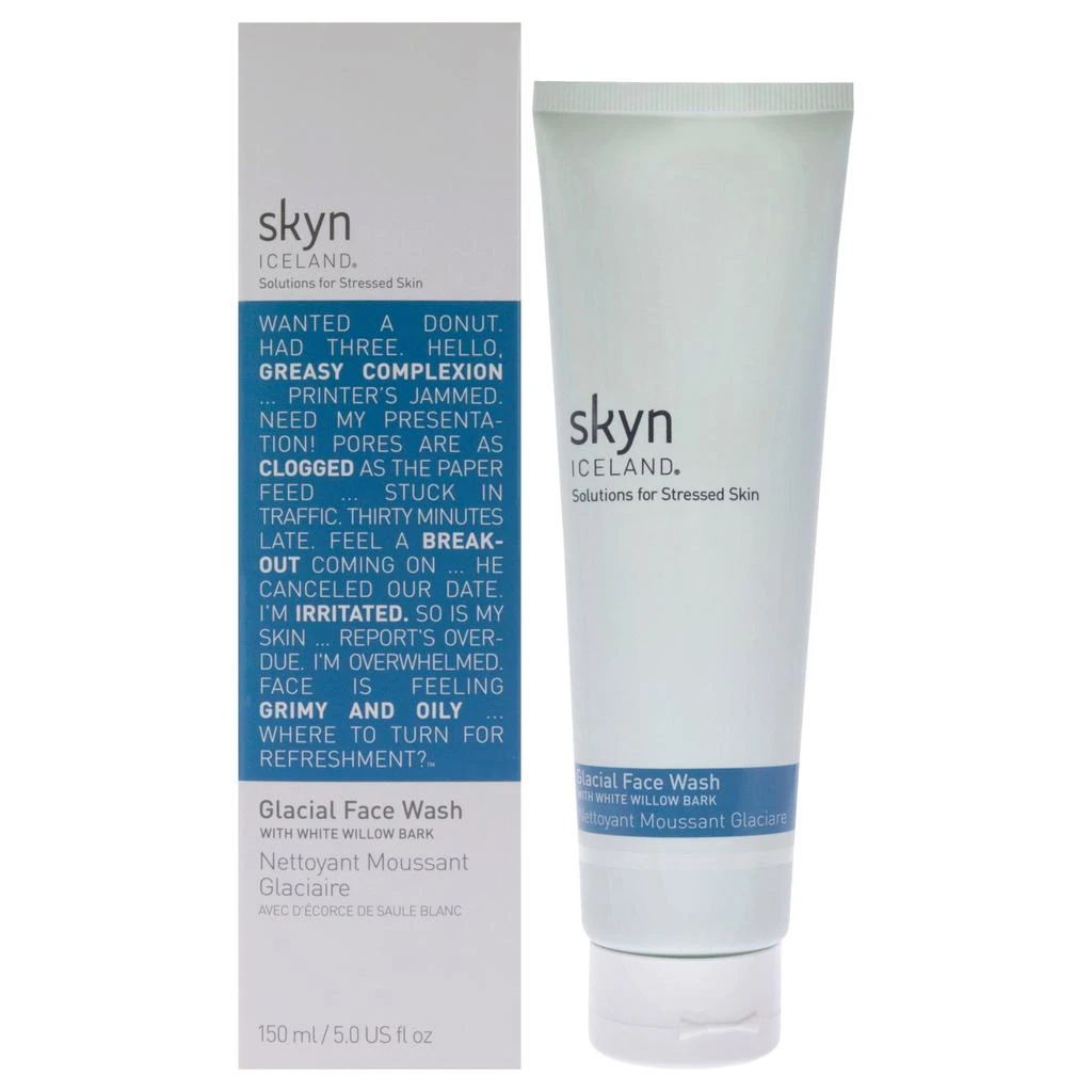 skyn ICELAND Skyn Iceland Glacial Face Wash For Unisex 5 oz Face Wash 2