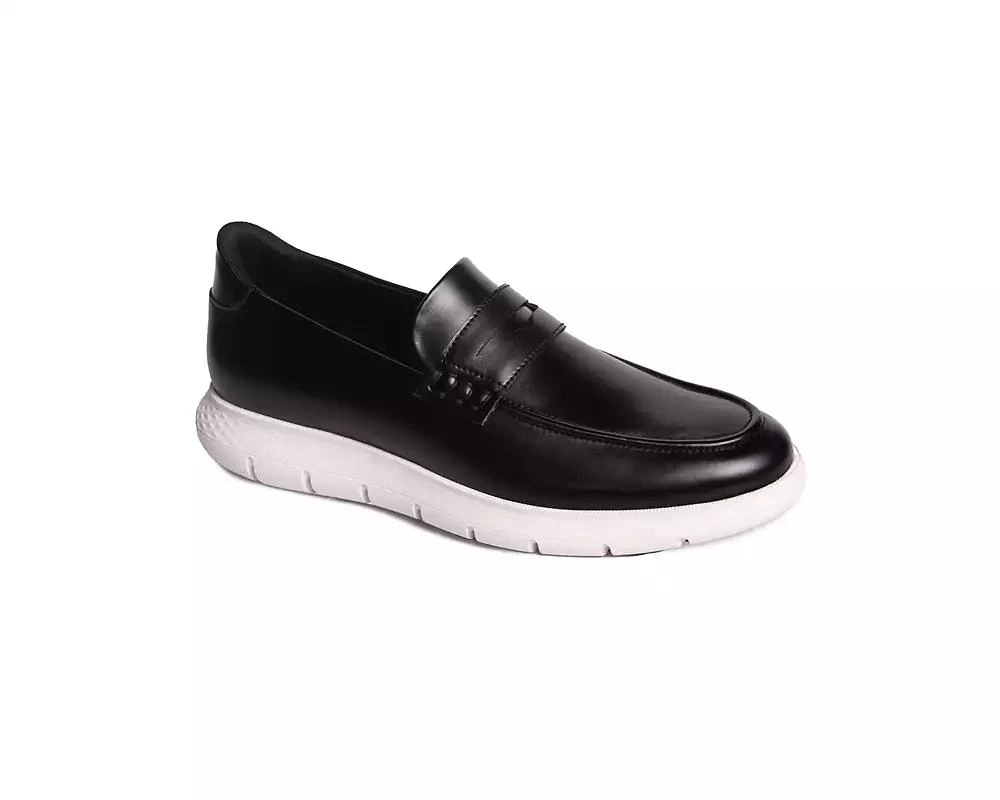 New Marc Joseph New York Men\'s Cascade Street Black Leather Loafer Size 9.5 Marc Joseph New York Cascade Street Leather Loafer (Men  main image 4