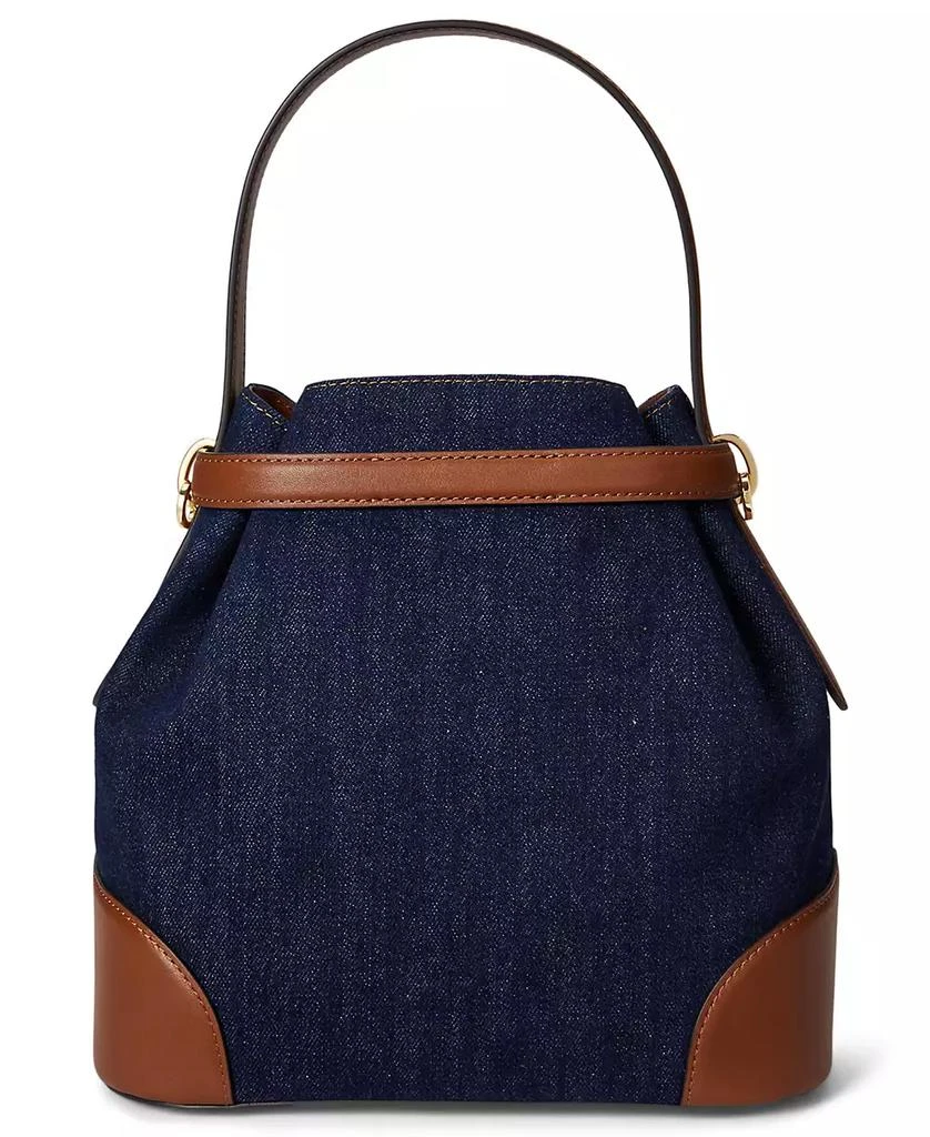 Ralph Lauren Small Denim Blaike Bucket Bag 5