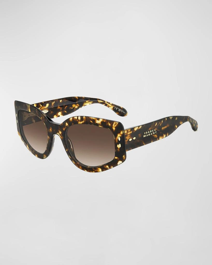 Isabel Marant Gradient Acetate Cat-Eye Sunglasses 1