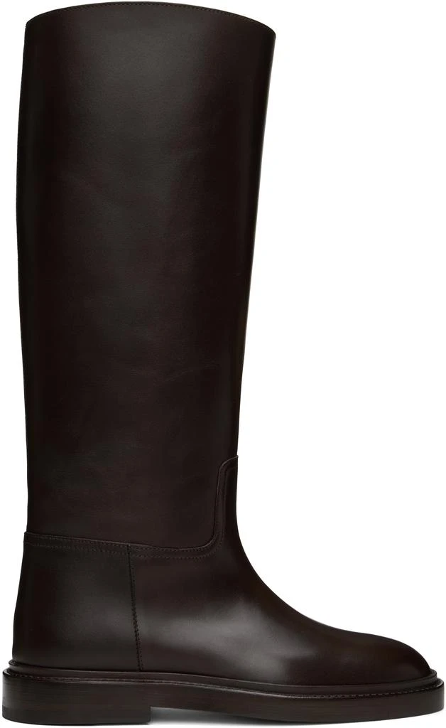 LEGRES Brown Riding Tall Boots 1