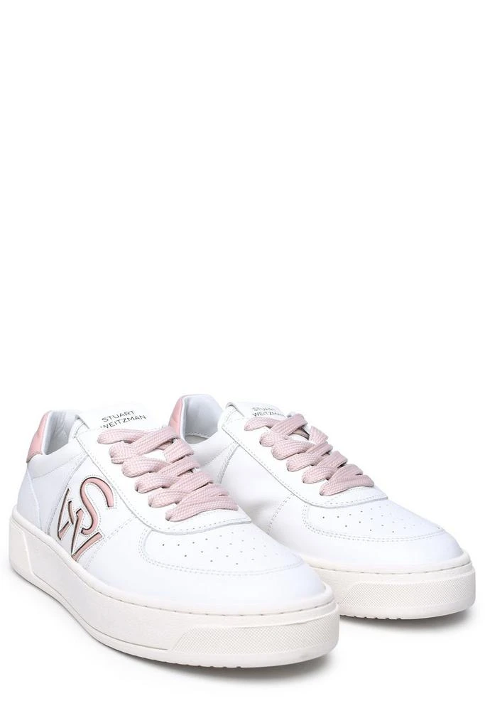 Stuart Weitzman Stuart Weitzman Round-Toe Lace-Up Sneakers 3