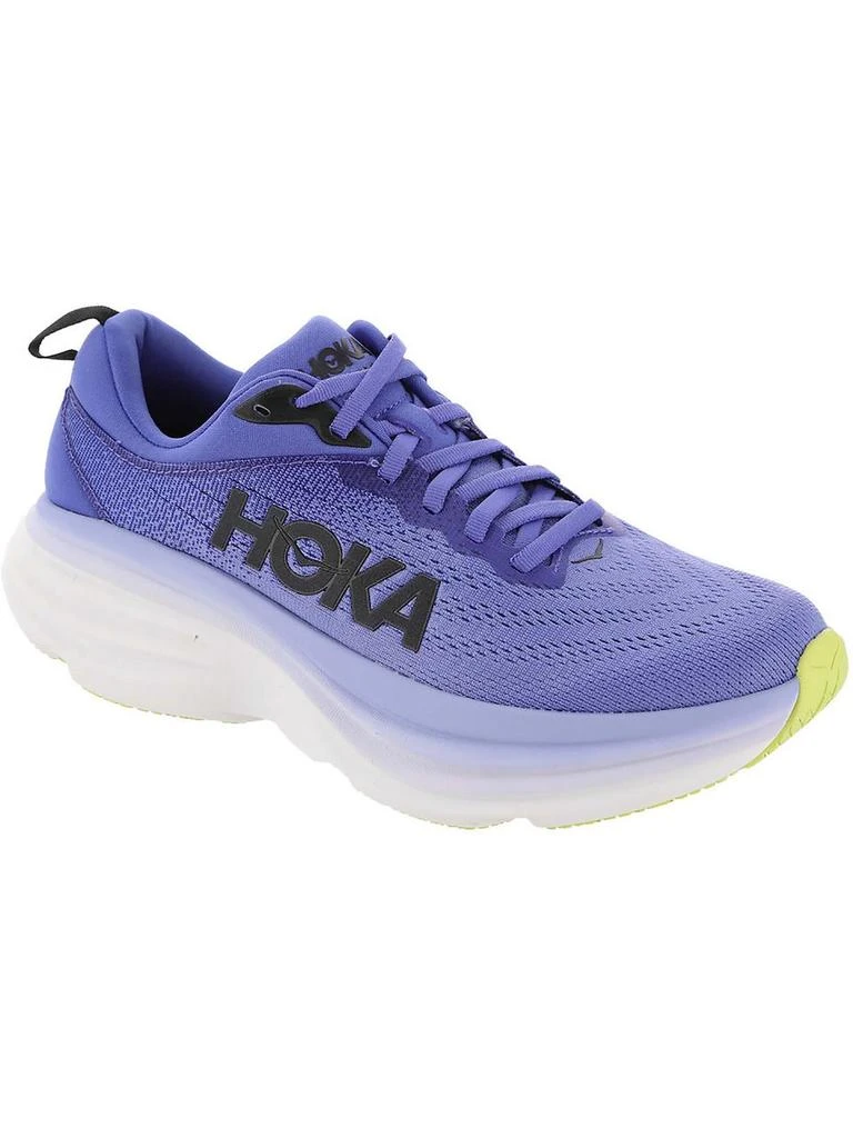 Hoka One One Bondi 8 Womens Mesh Running Athletic and Training Shoes 7