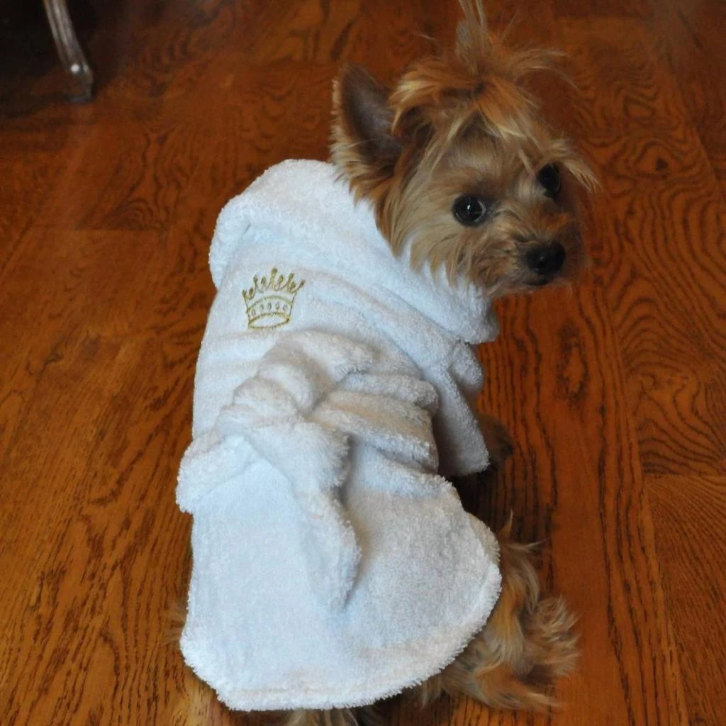 Doggie Design Doggie Design - Bathrobe Gold Crown
