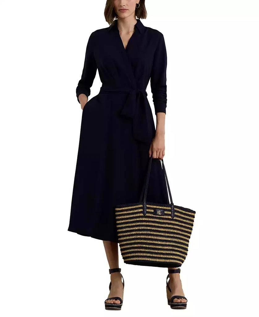 Ralph Lauren Straw Brie Tote Bag 2
