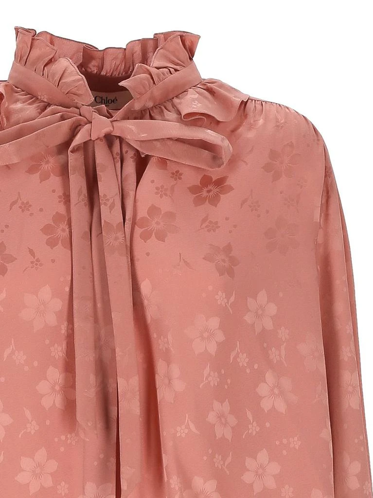 Chloé Chloé Floral Printed Long Sleeved Blouse 3