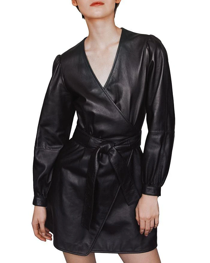 Shop Rosetola Belted Leather Wrap Dress on Sale at BeyondStyle  Get 50%  Off Rosetola Belted Leather Wrap Dress with Limited-Time Flash Deals,  Exclusive Discounts, and Special Offers. Enjoy Unbeatable Savings on
