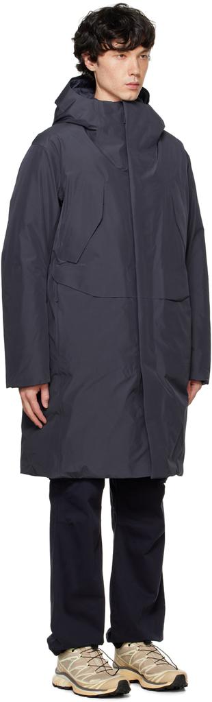 Veilance Navy Sorin Down Coat