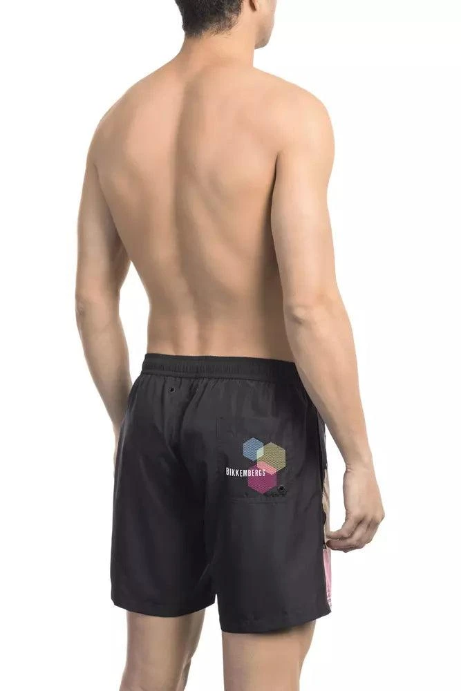 BIKKEMBERGS Polyester Men Swim Men's Short 2