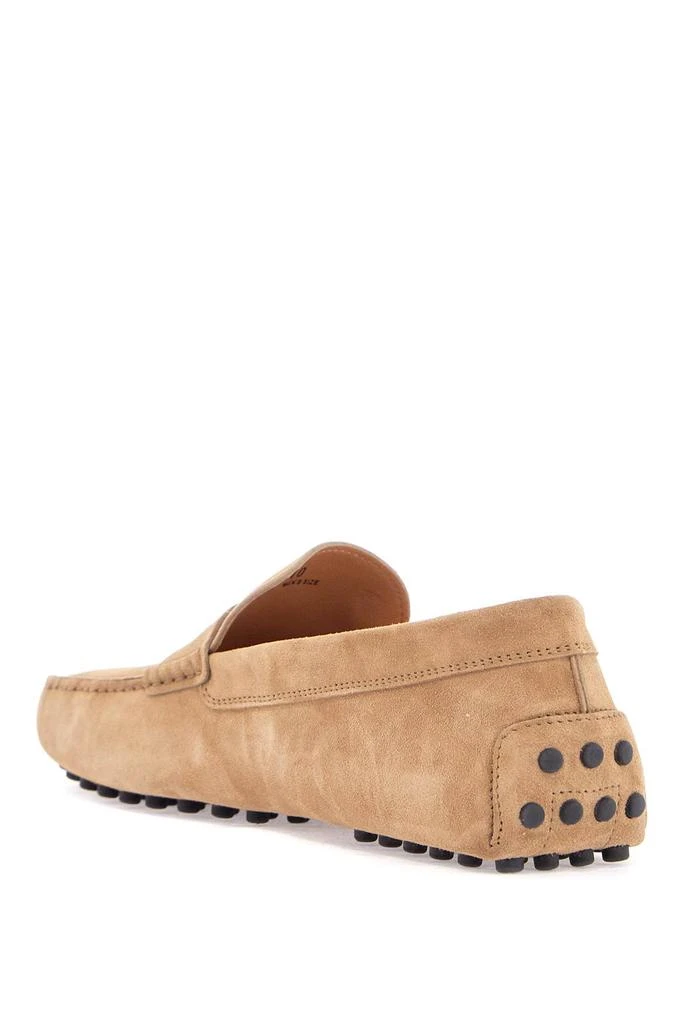 Tod's bisquit leather moccasin with rubber sole 3