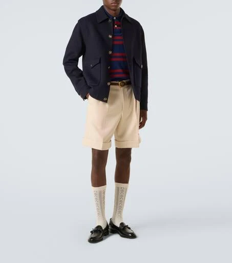 Valentino Bowshire polished leather loafers 2