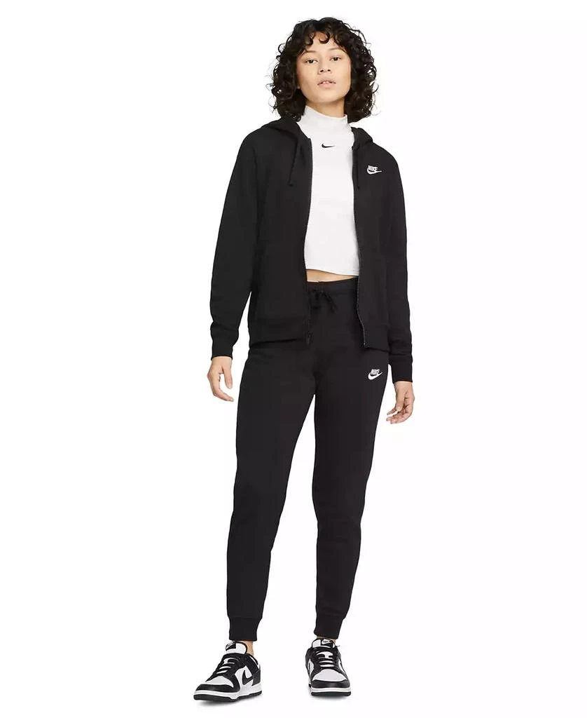NIKE Women's Sportswear Club Fleece Full-Zip Hoodie 4