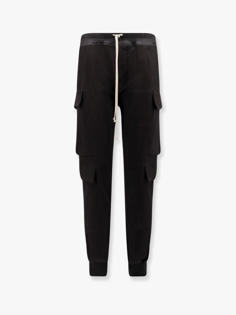 Rick Owens Mastodon megacargo organic cotton jogging trouser 1