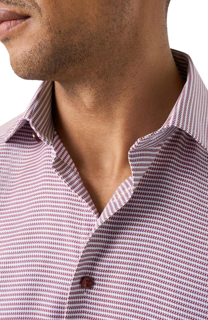 Eton Slim Fit Houndstooth Shirt