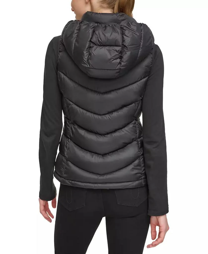 Charter Club Women's Packable Hooded Puffer Vest, Created for Macy's 2