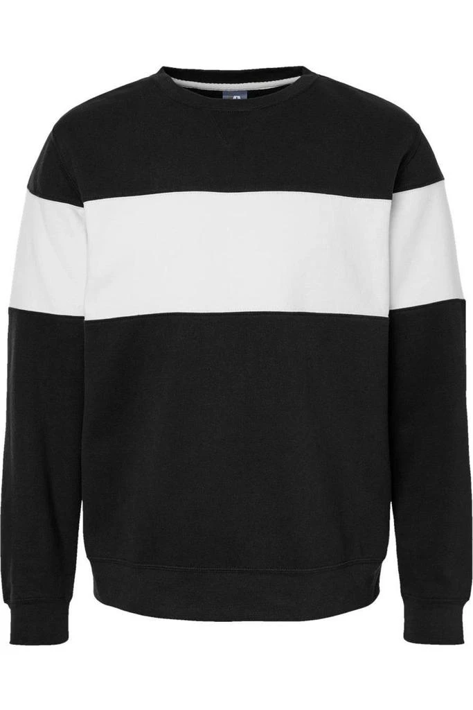 J America Varsity Fleece Crewneck Sweatshirt 1