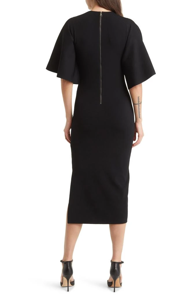 Ted Baker London Lounia Fluted Sleeve Body-Con Sweater Dress 2