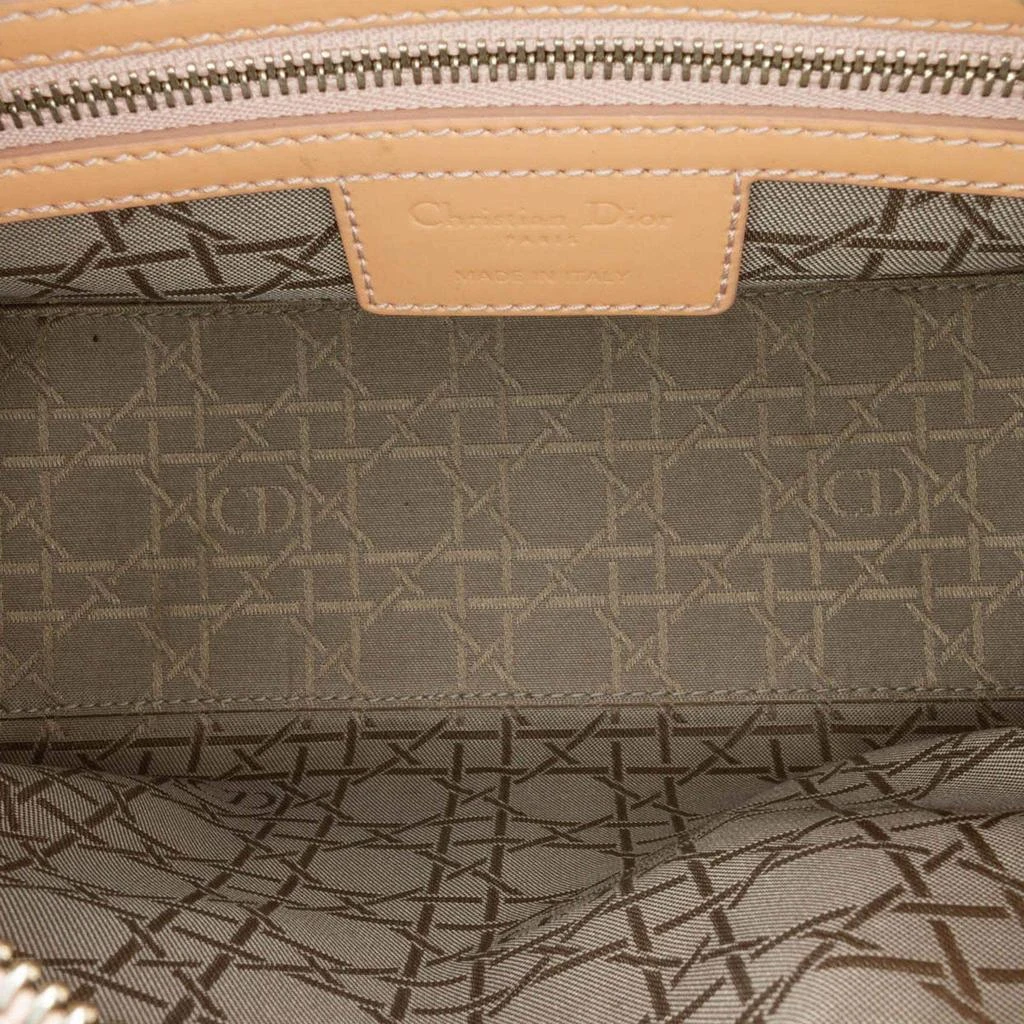 Dior Dior Yellow Medium Patent Cannage Lady Dior Tote Bag 7