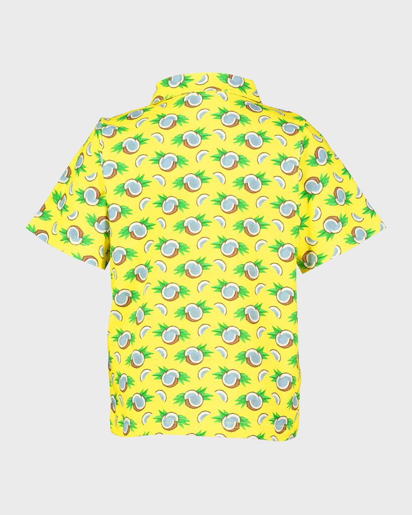 Rachel Riley Boy's Coconut Polo Shirt, Size 2-10