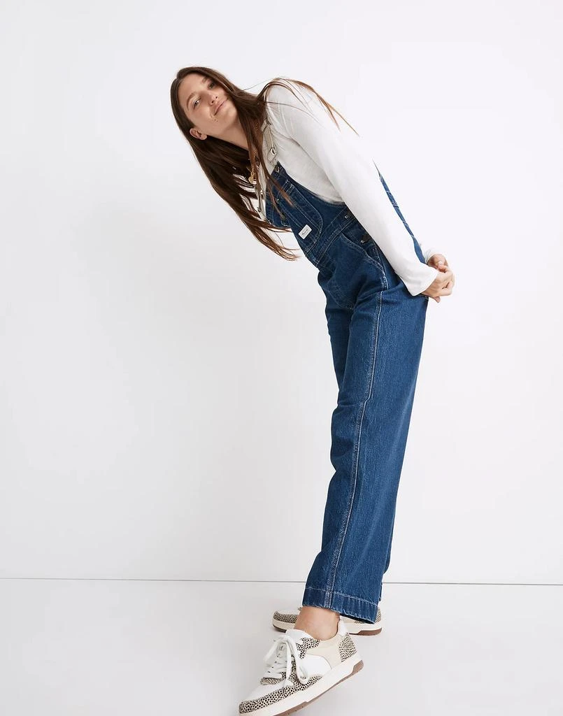 Madewell Workwear Collection Denim Oversized Overalls 2
