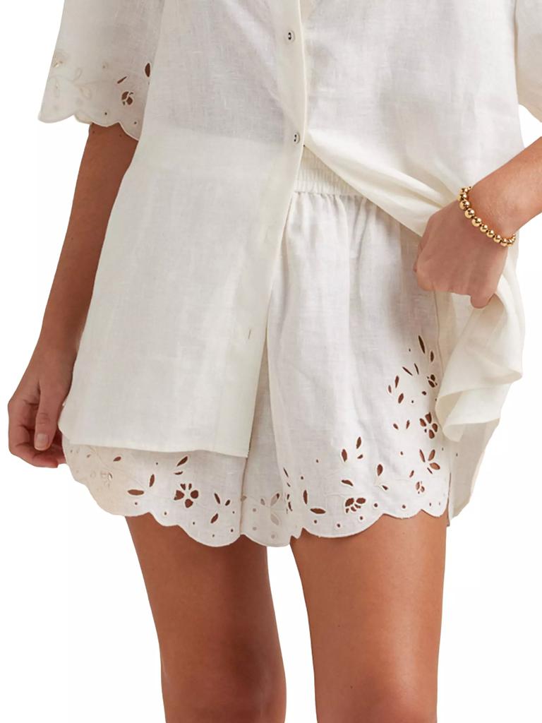 Peony Memoir Cover-Up Shorts