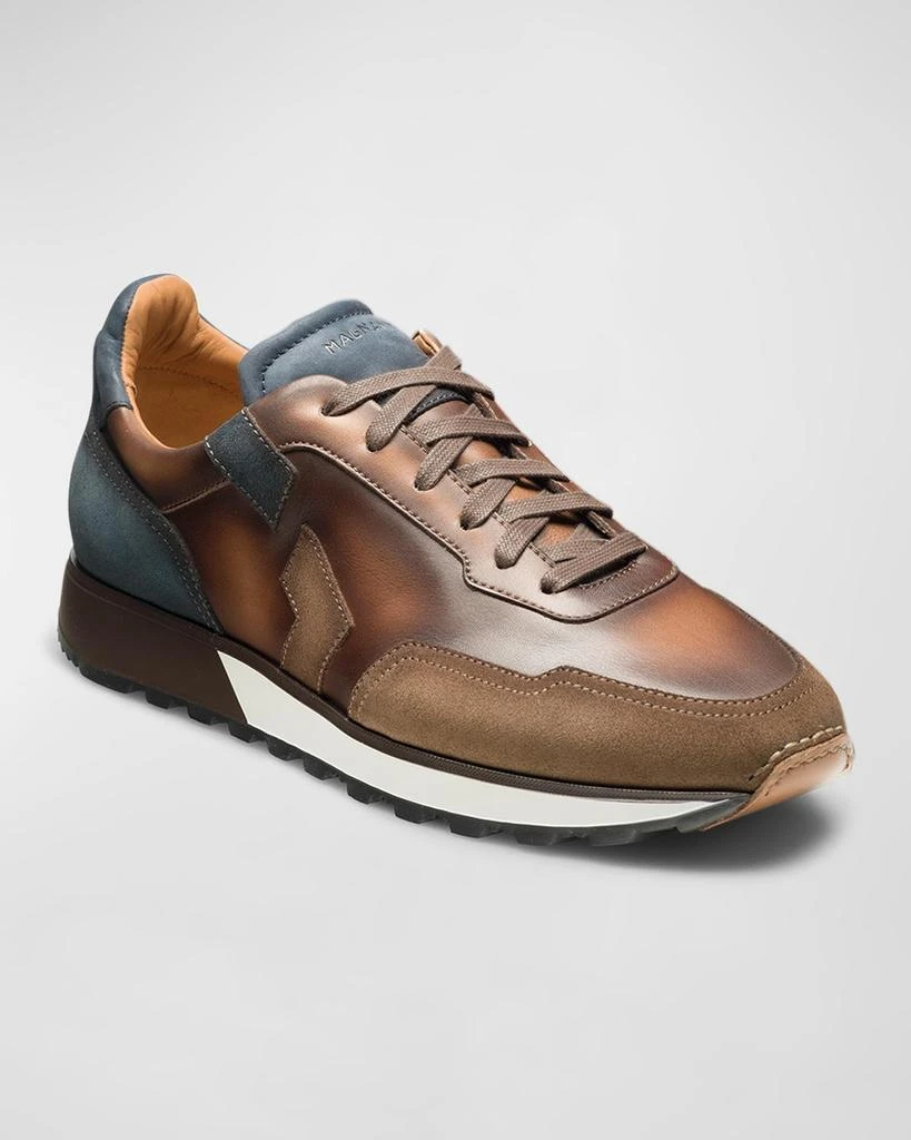 Magnanni Men's Aero Hand-Painted Runner Sneakers 2