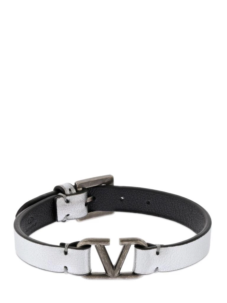 Valentino Rockstud Leather Belt Bracelet 1