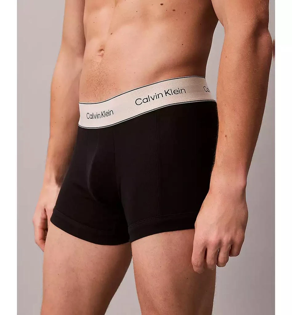 Calvin Klein Men's 3-Pack Heritage Cotton Trunks 4