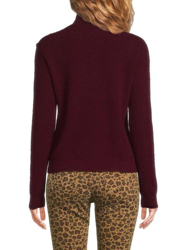 Bruno Magli Cashmere Mock Turtleneck Sweater 2