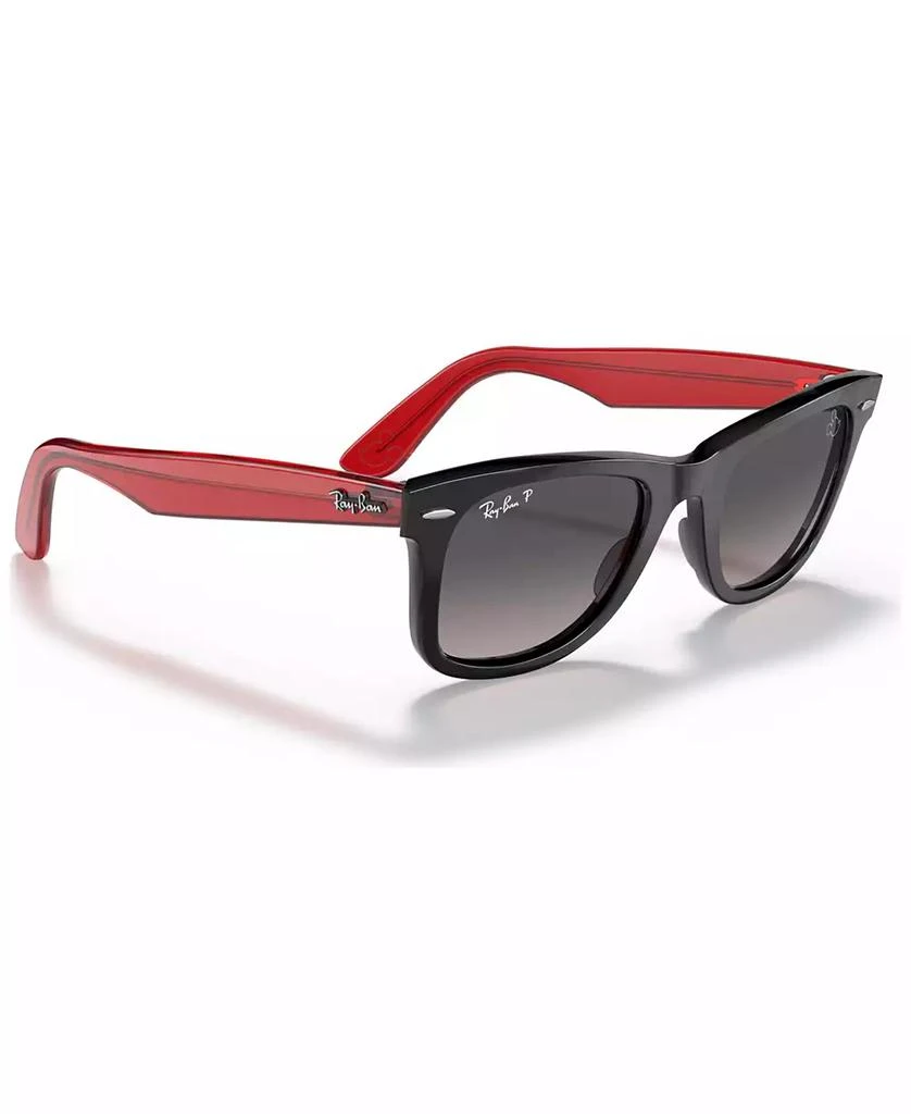 Ray-Ban Disney Unisex Polarized Sunglasses, RB2140 Wayfarer Mickey J22 50 3