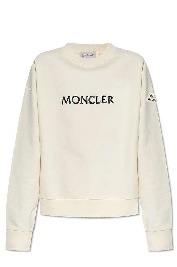 Moncler Moncler Logo Embroidered Crewneck Sweatshirt 1