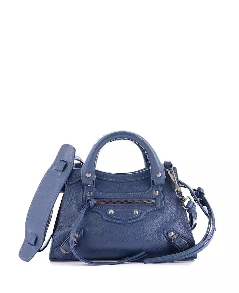 Pre-Owned Balenciaga Mini Neo Classic City Bag Embossed Leather