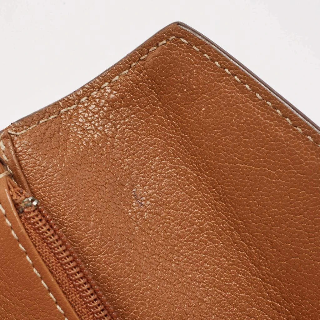 Cartier Cartier Brown Leather Le Must Envelope Trifold Wallet 5