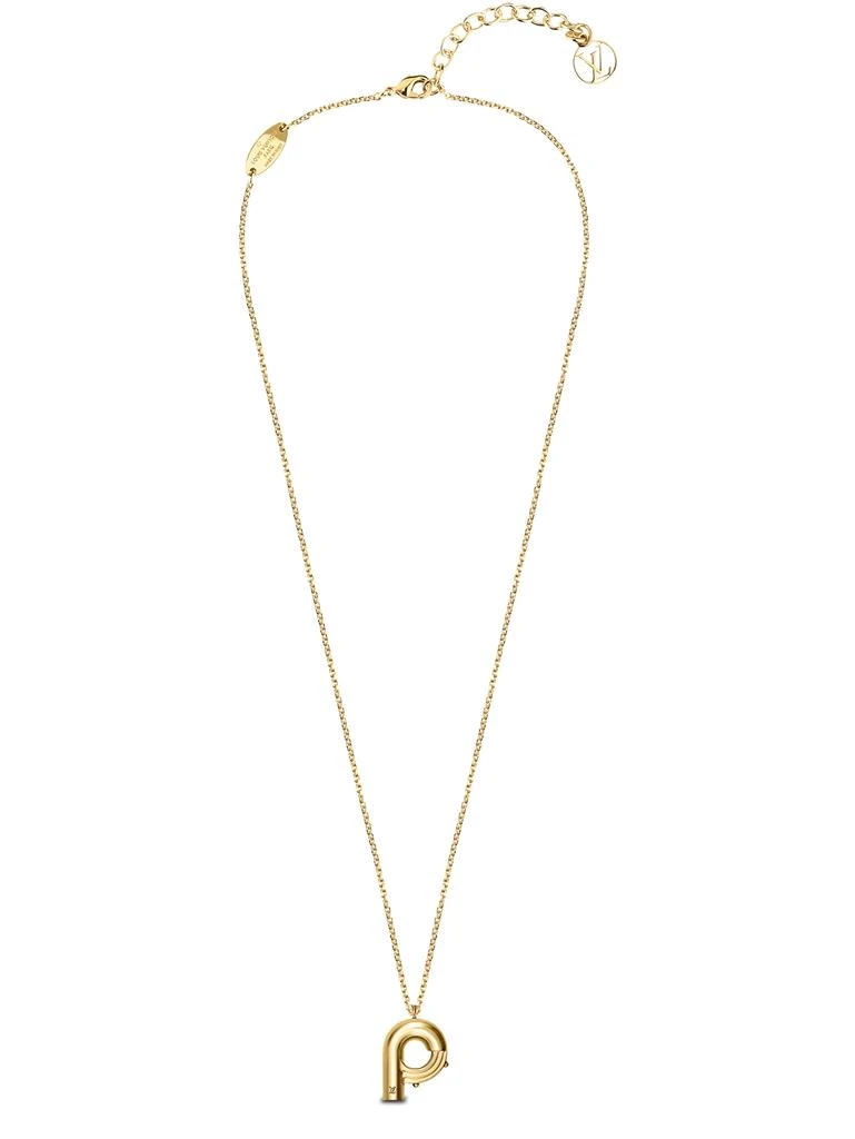 Louis Vuitton LV & Me Necklace, Letter P 3