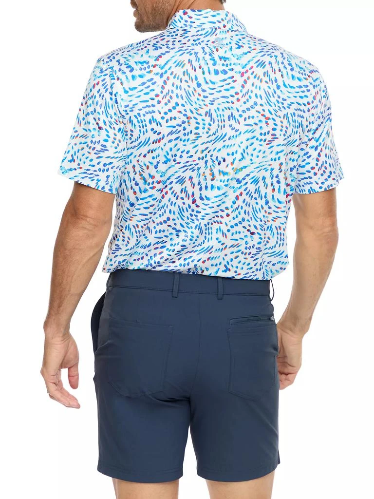 Robert Graham Color Play Knit Polo Shirt 3