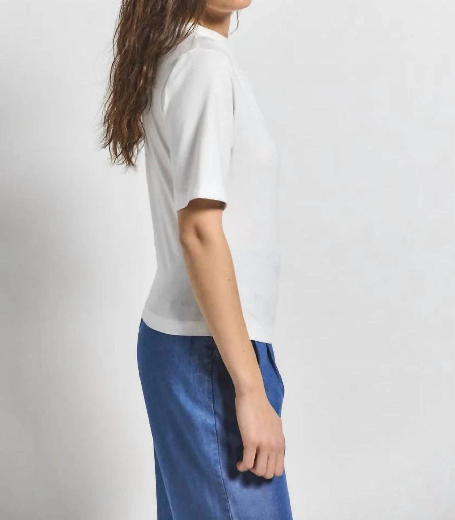Derek Lam Derek Lam 10 Crosby - Frederic Ruched Short Sleeve Tee 2
