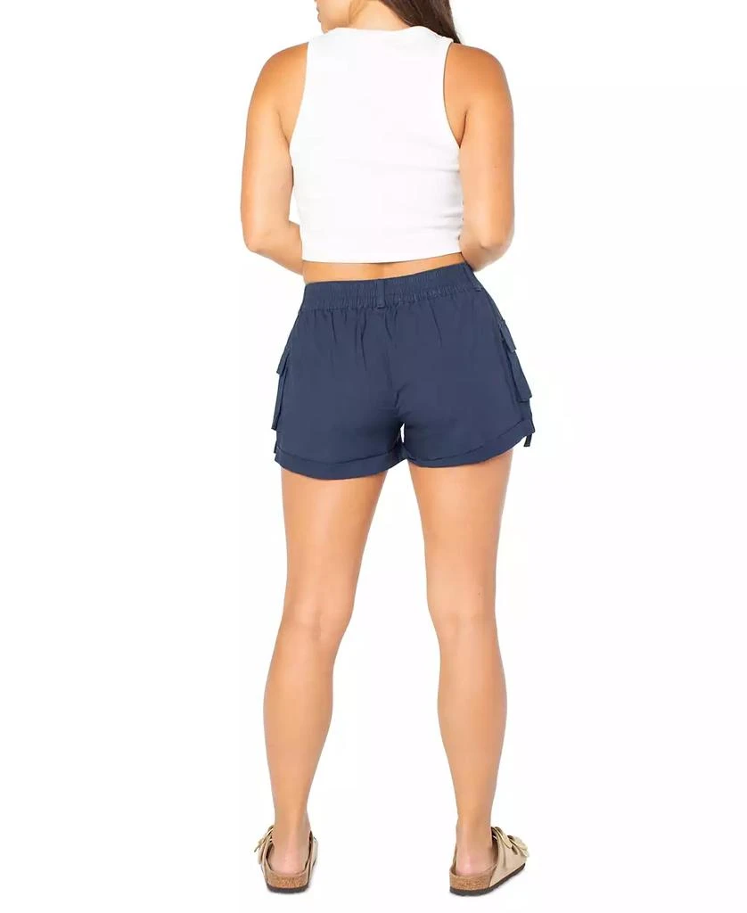 Celebrity Pink Juniors' Cargo Cuffed Shorts 4