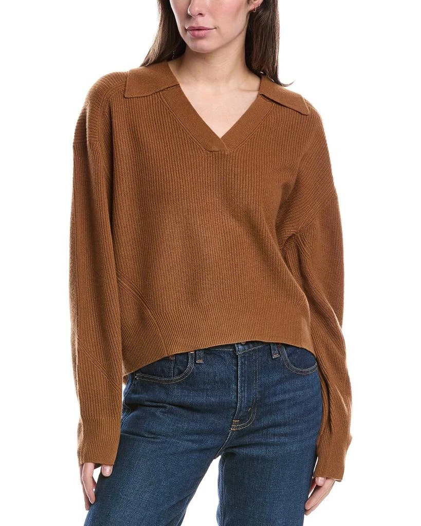 Rag & Bone Pierce Cashmere Polo Sweater 1