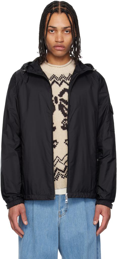週末限定価格！transport　track jacket　black Black Nylon Track Jacket – On Sale Now with Up to 72% Off
