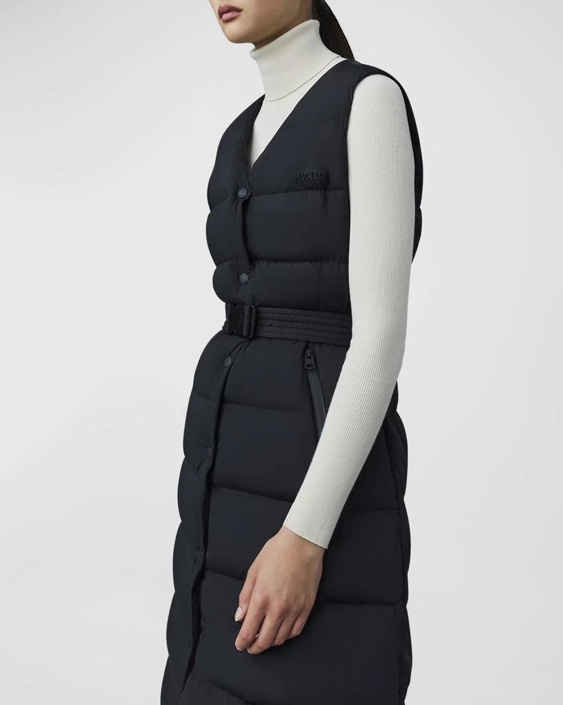 Mackage Misty Sleeveless Long Puffer Coat 6