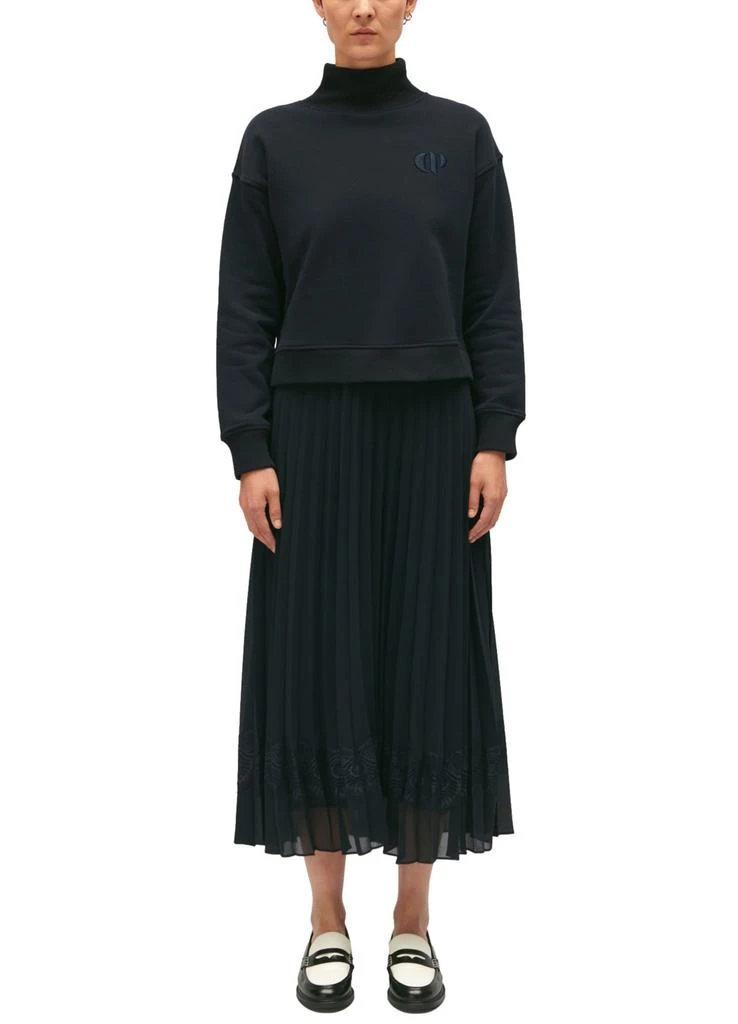 CLAUDIE PIERLOT Teli illusion midi dress 2