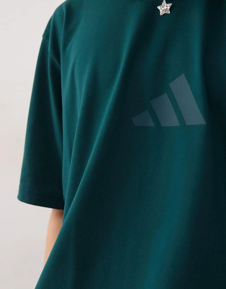 Adidas adidas Sportswear Z.N.E. t-shirt in green 3