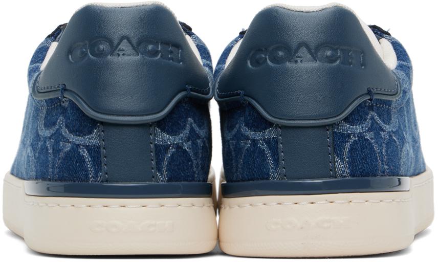 Coach Blue Lowline Sneakers