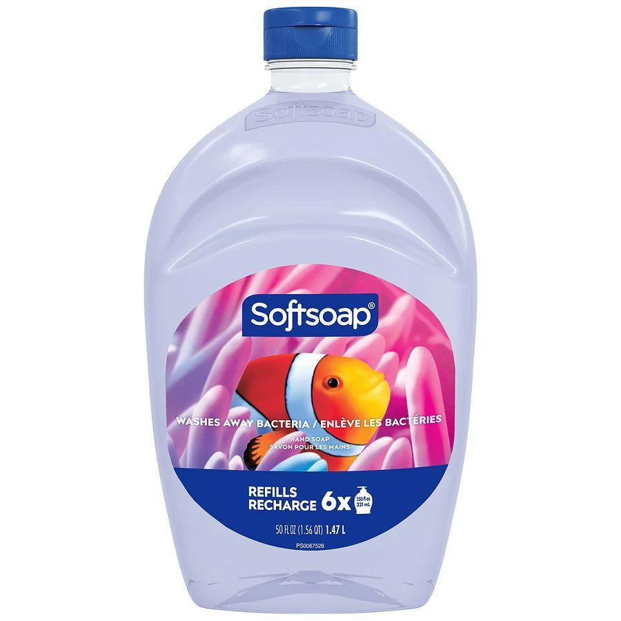 Softsoap Liquid Hand Soap Refill Aquarium 1
