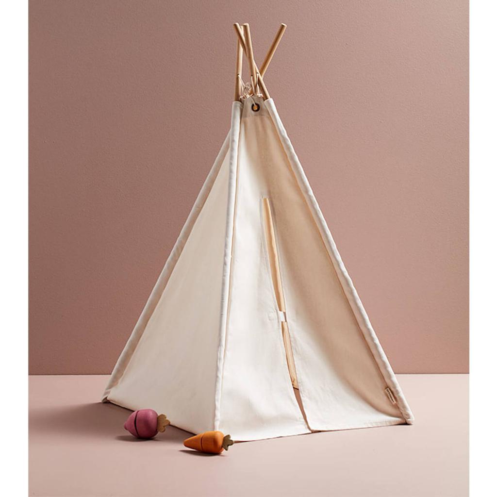 Kids Concept Kids Concept Mini Tipi Tent - Off White