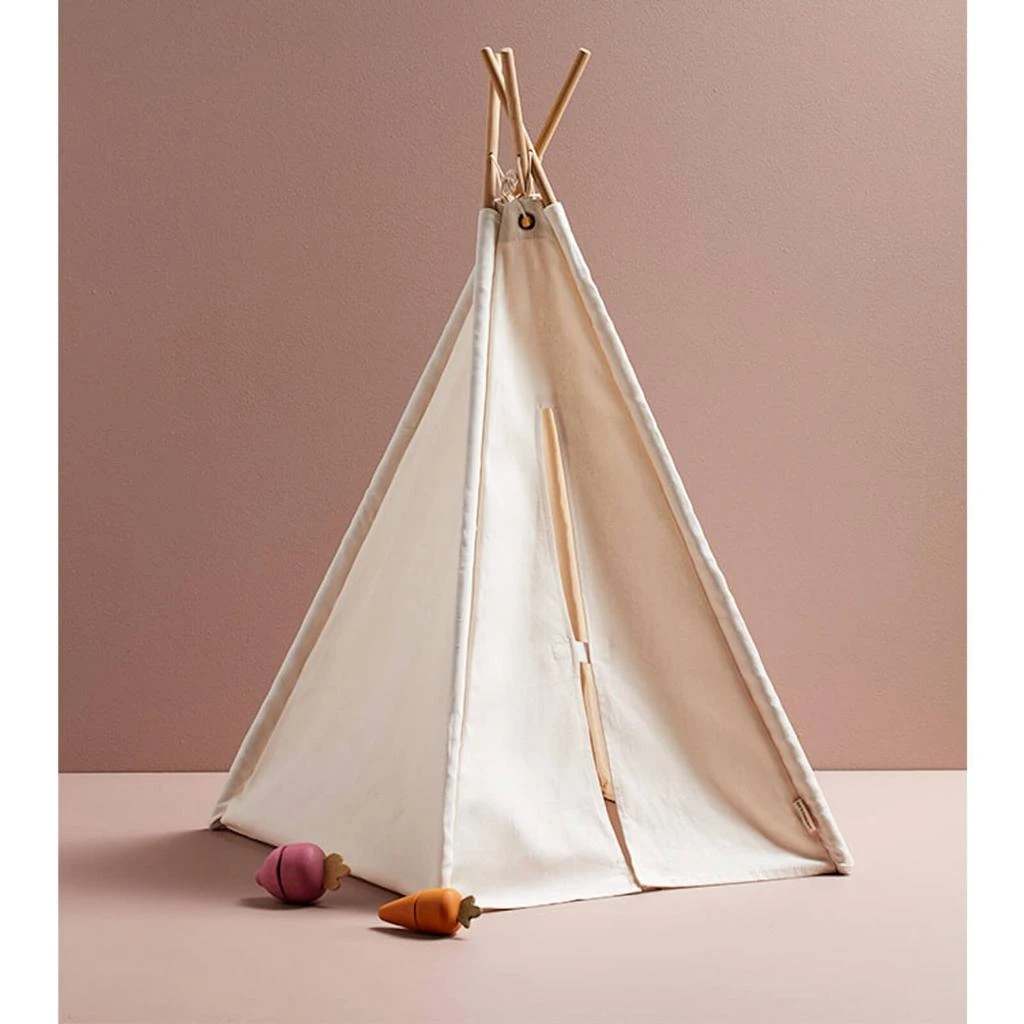 Kids Concept Kids Concept Mini Tipi Tent - Off White 2